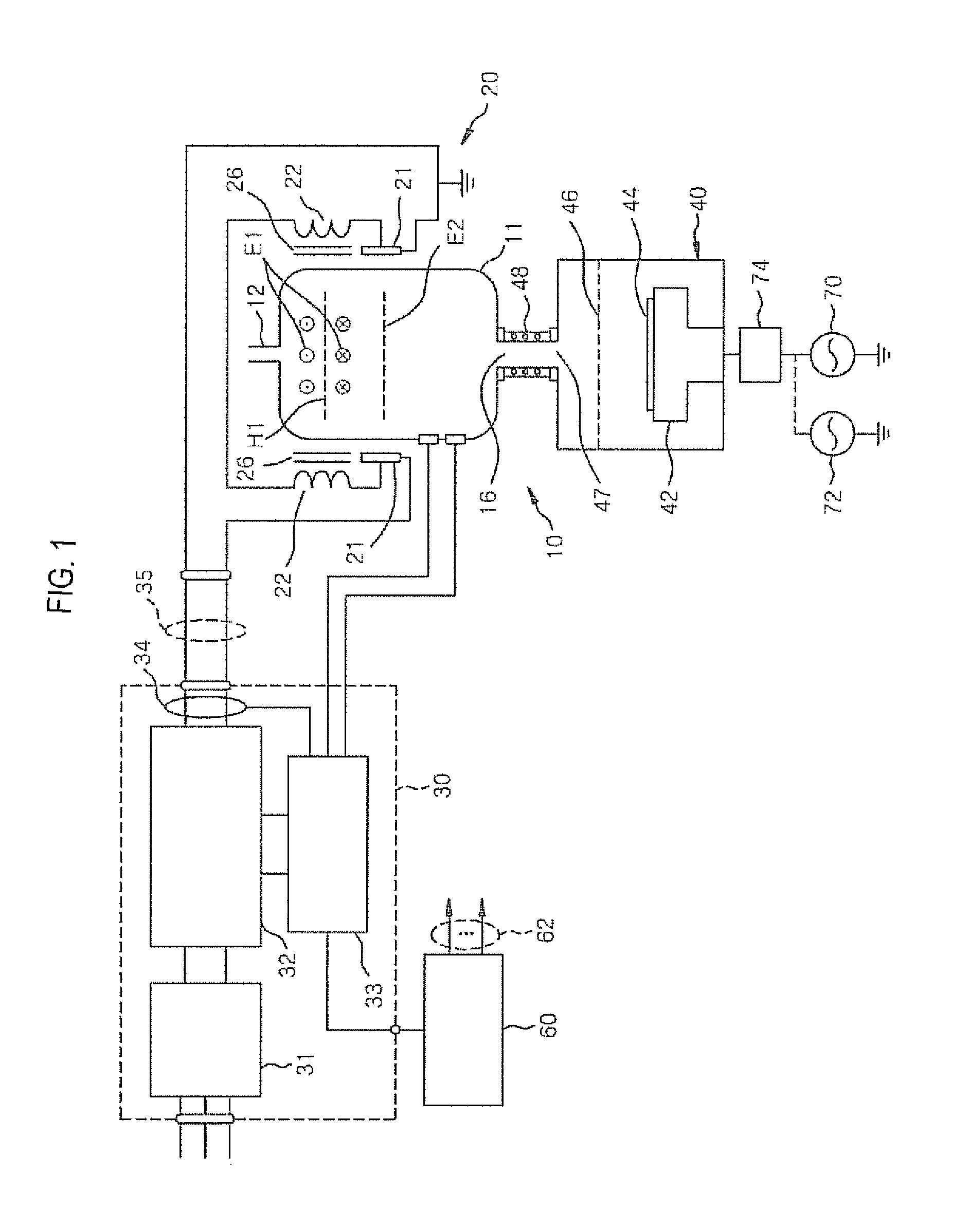 Magnetic flux channel coupled plasma reactor