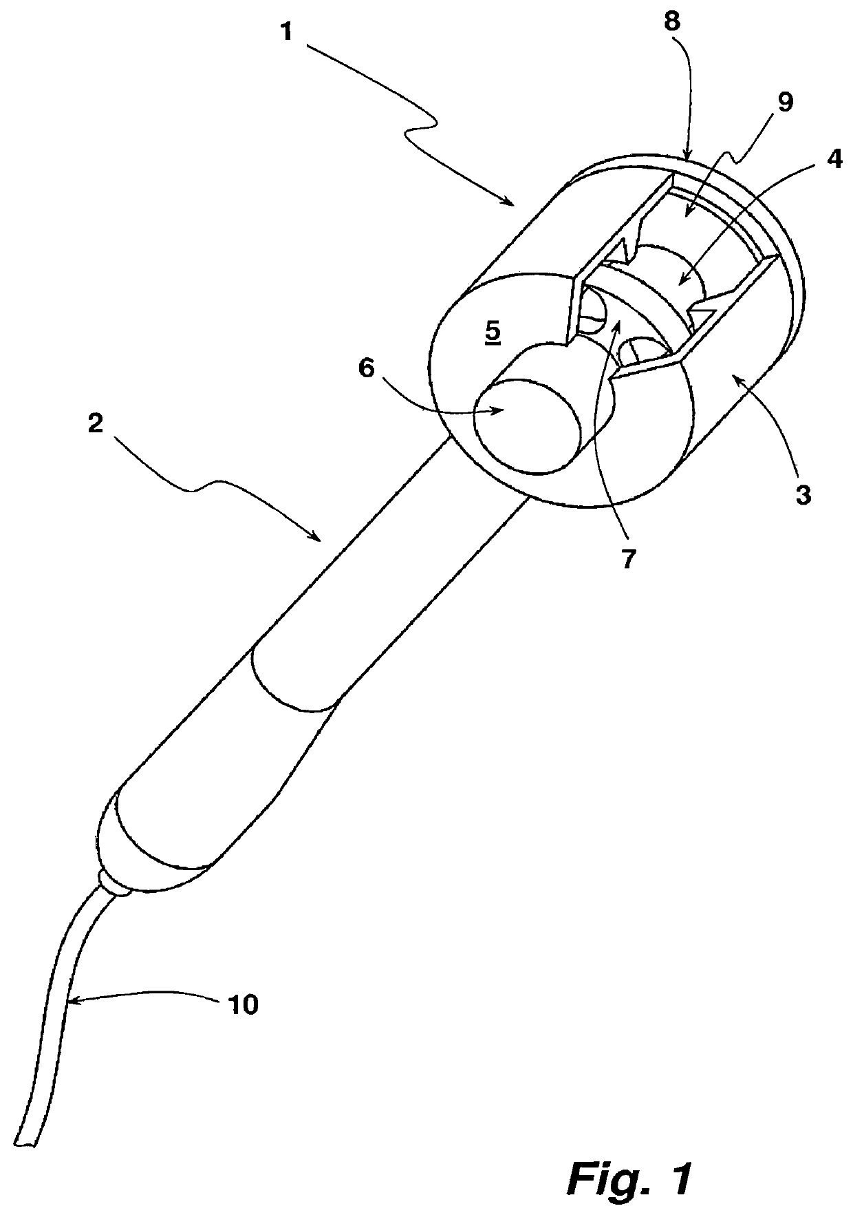 Hair shaping device