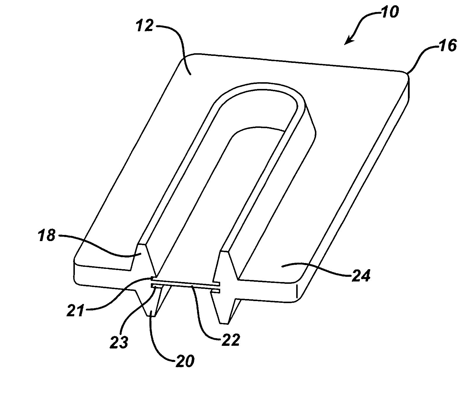 Apparatus and method for attaching a surgical buttress to a stapling apparatus