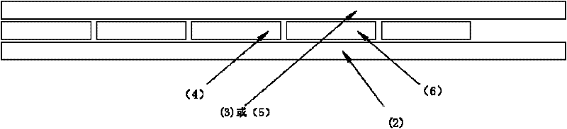 Combined double-sided adhesive tape structure and method