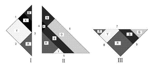 Computer-assisted mosaicing method for color patterns