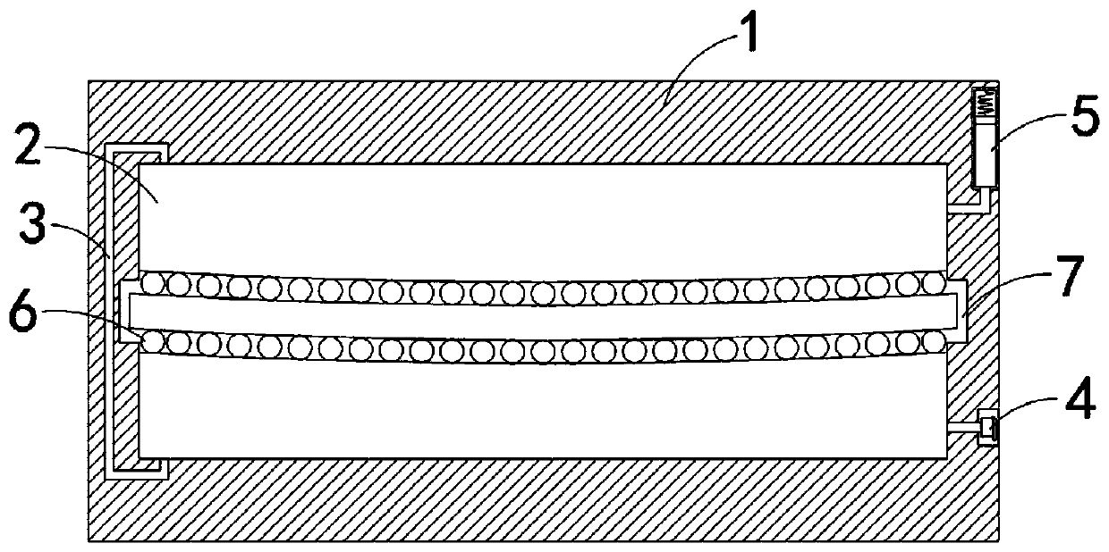 Energy-saving and environment-friendly computer display logistics transportation box