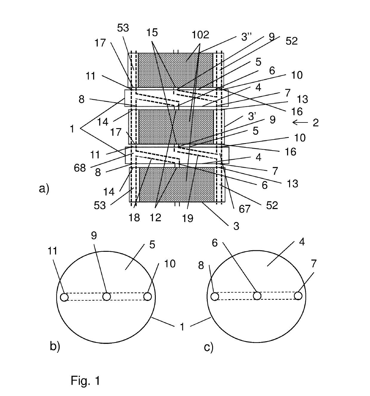 Stackable chromatography column modules and flow control blocks