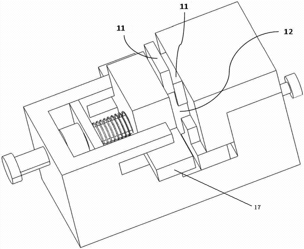 A shear test fixture