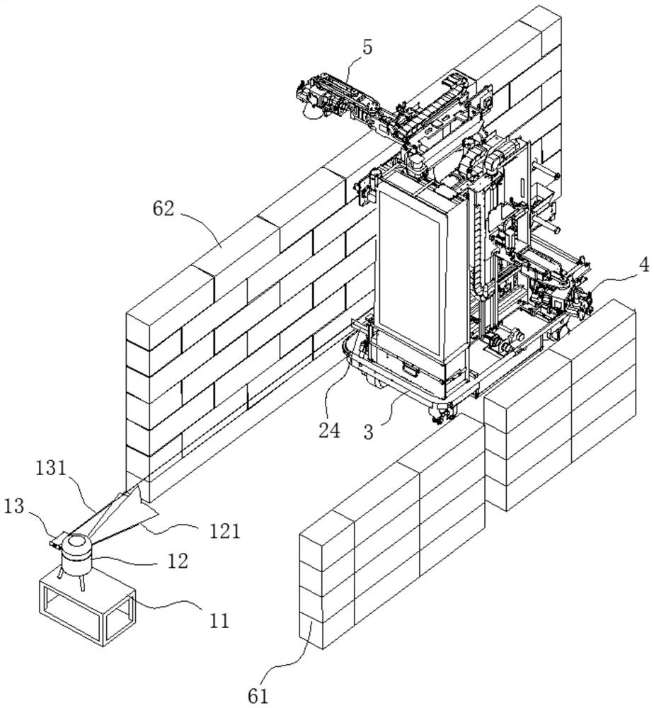 A masonry method, masonry system and masonry robot