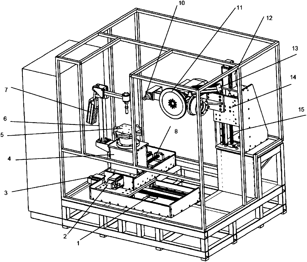 Grinder provided with compressing mechanism