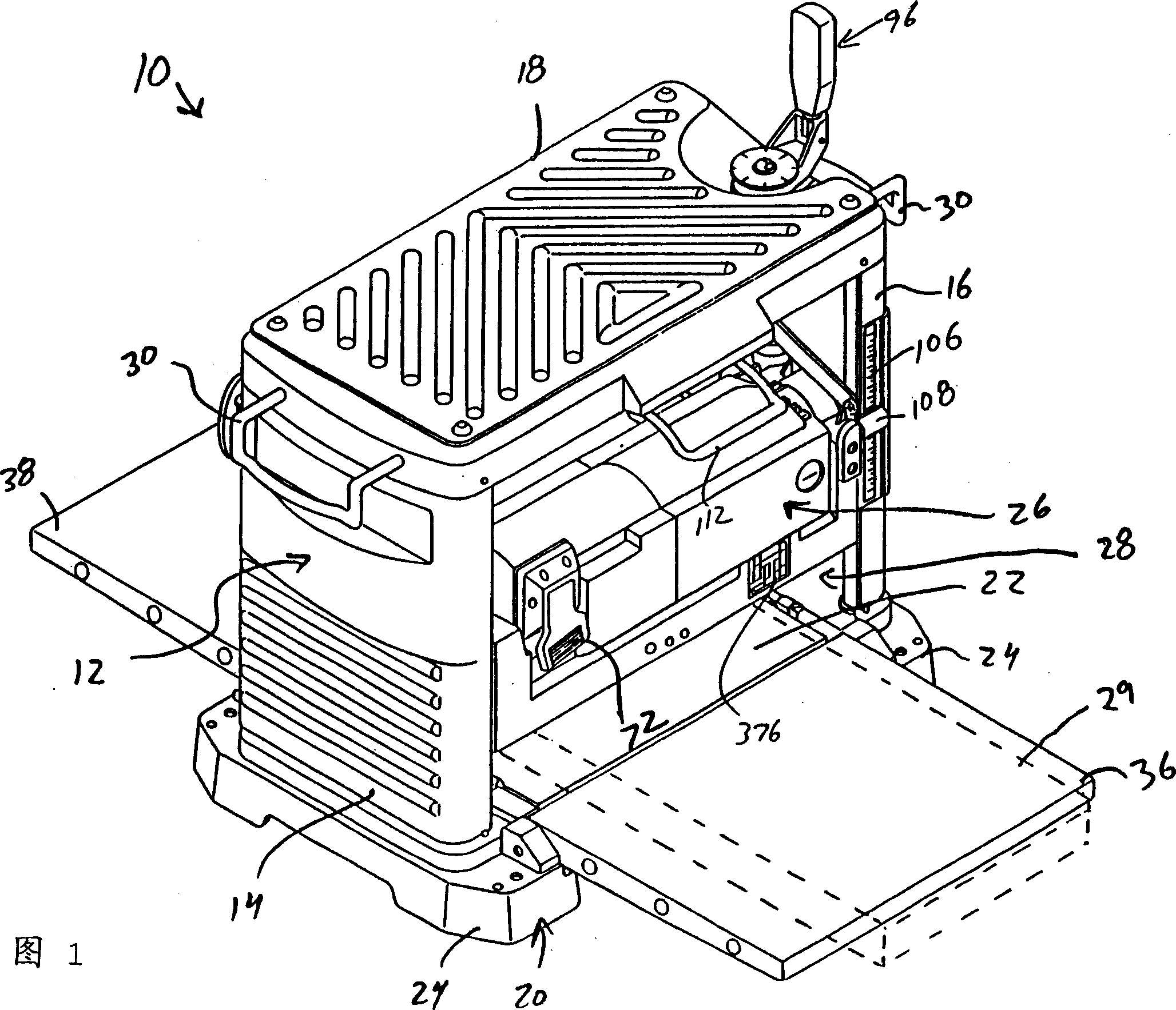 Portable wood planer