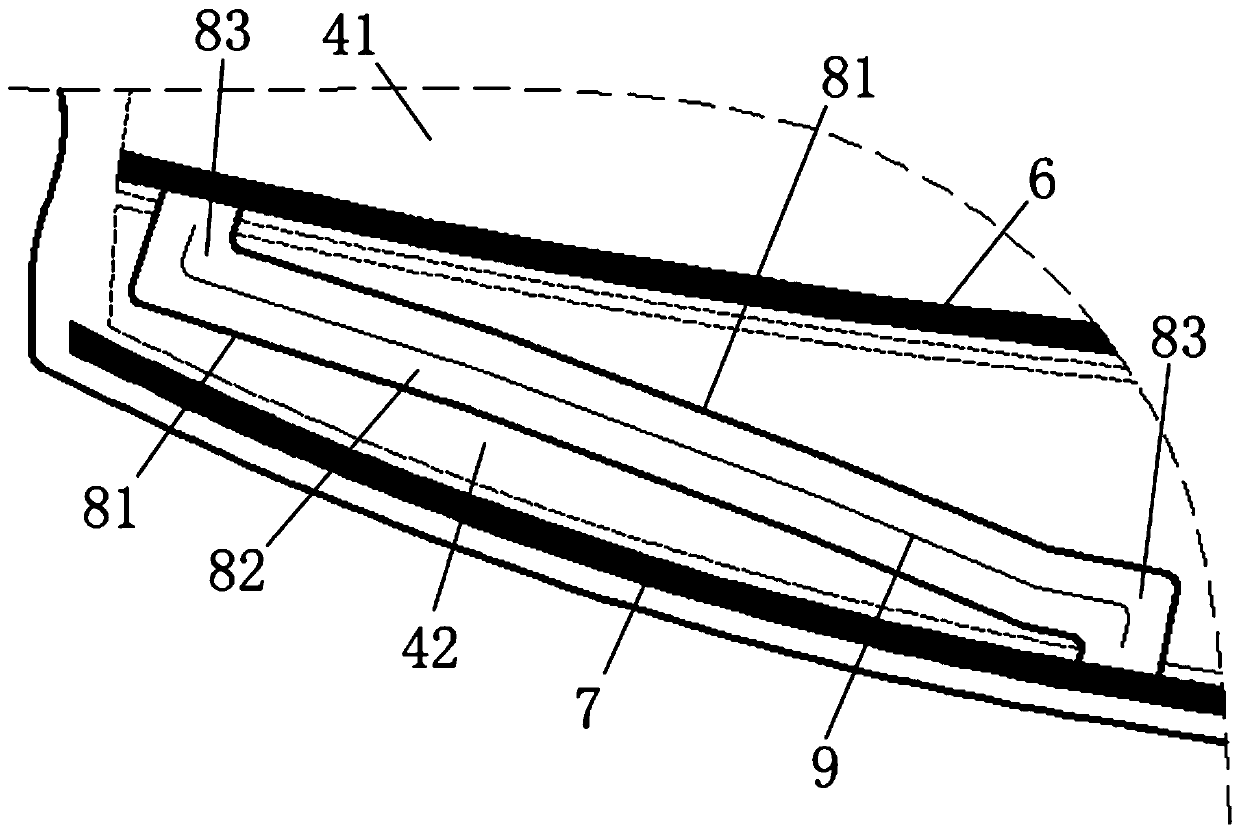 Laminated glass with transparent conducting film