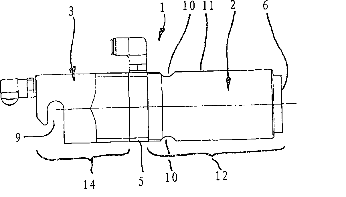 Method for cutting a string-shaped food and cutting machine