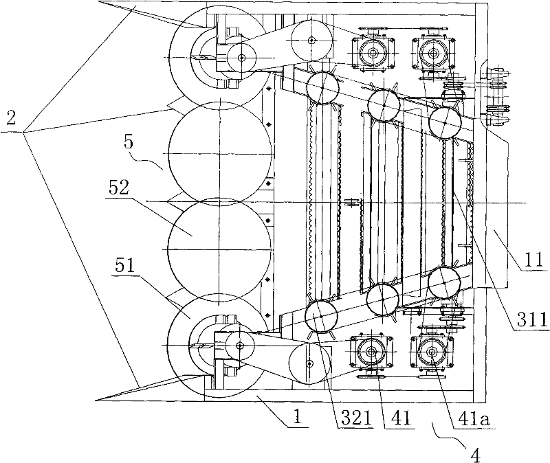 A kind of energy forest harvester