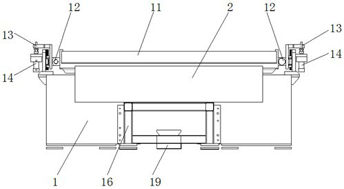 A special workbench for drilling baffles