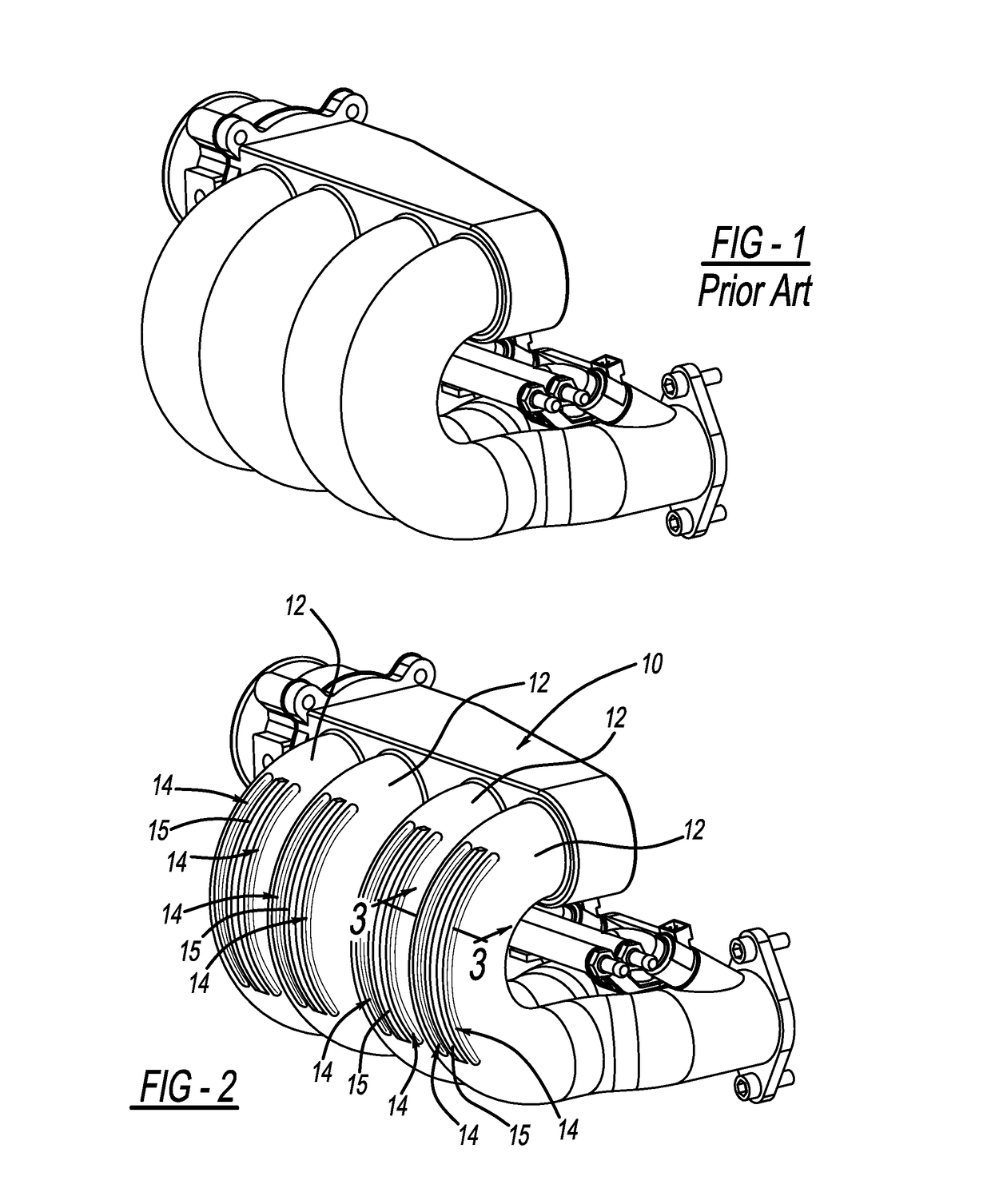 Intake manifold having failure controlling features