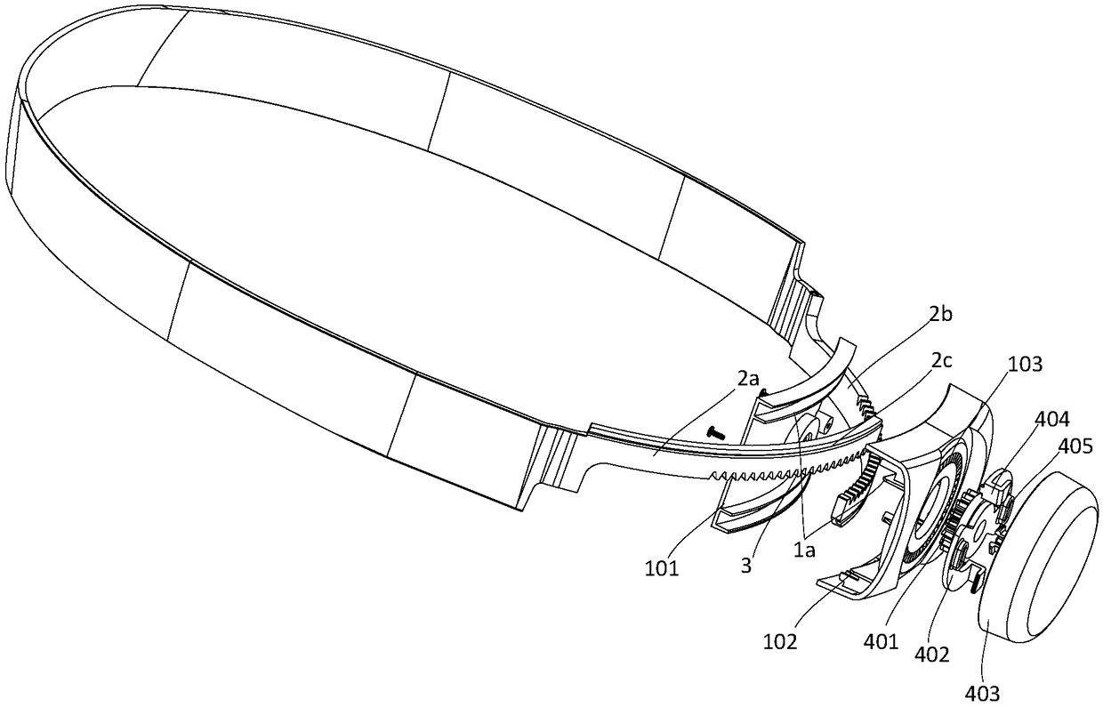 Wearable device and strap adjusting and locking mechanism thereof