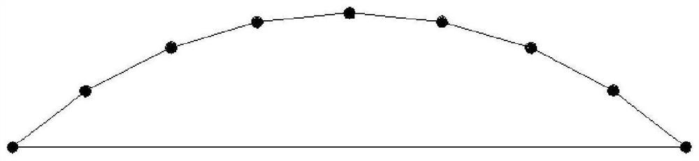 Structural displacement response estimation method and device based on inclination angle monitoring data