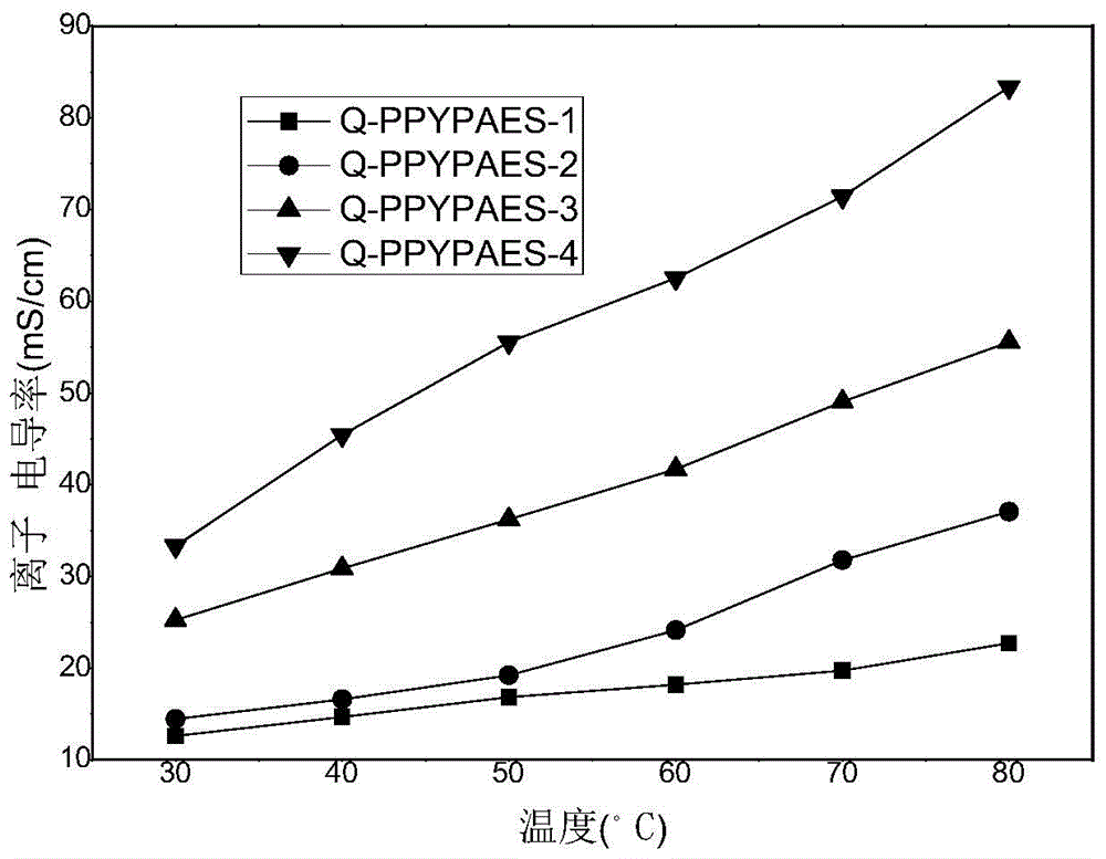 Anion exchange membrane containing pyridine skeleton as well as preparation method and application of anion exchange membrane