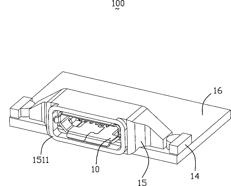 Electrical connector component with light-emitting device