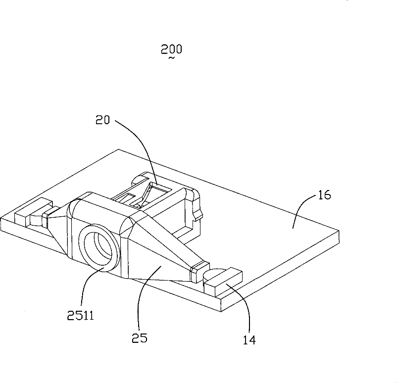 Electrical connector component with light-emitting device