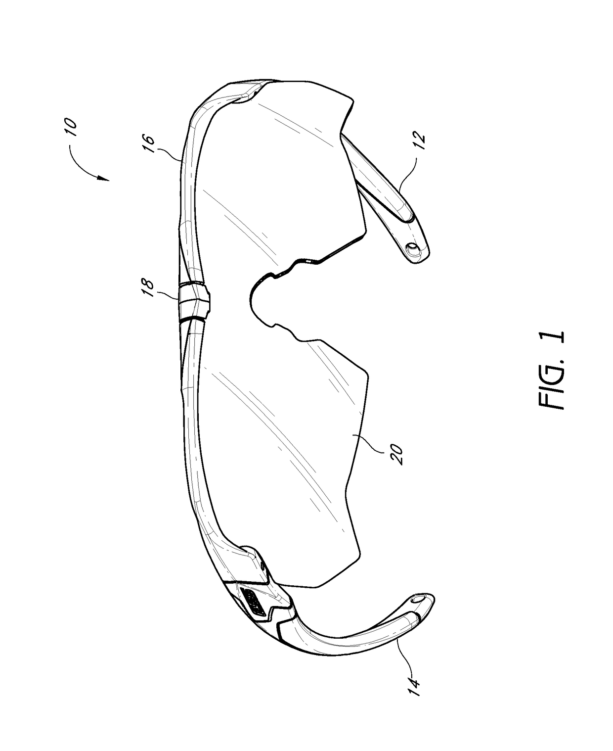 Eyewear with enhanced ballistic resistance