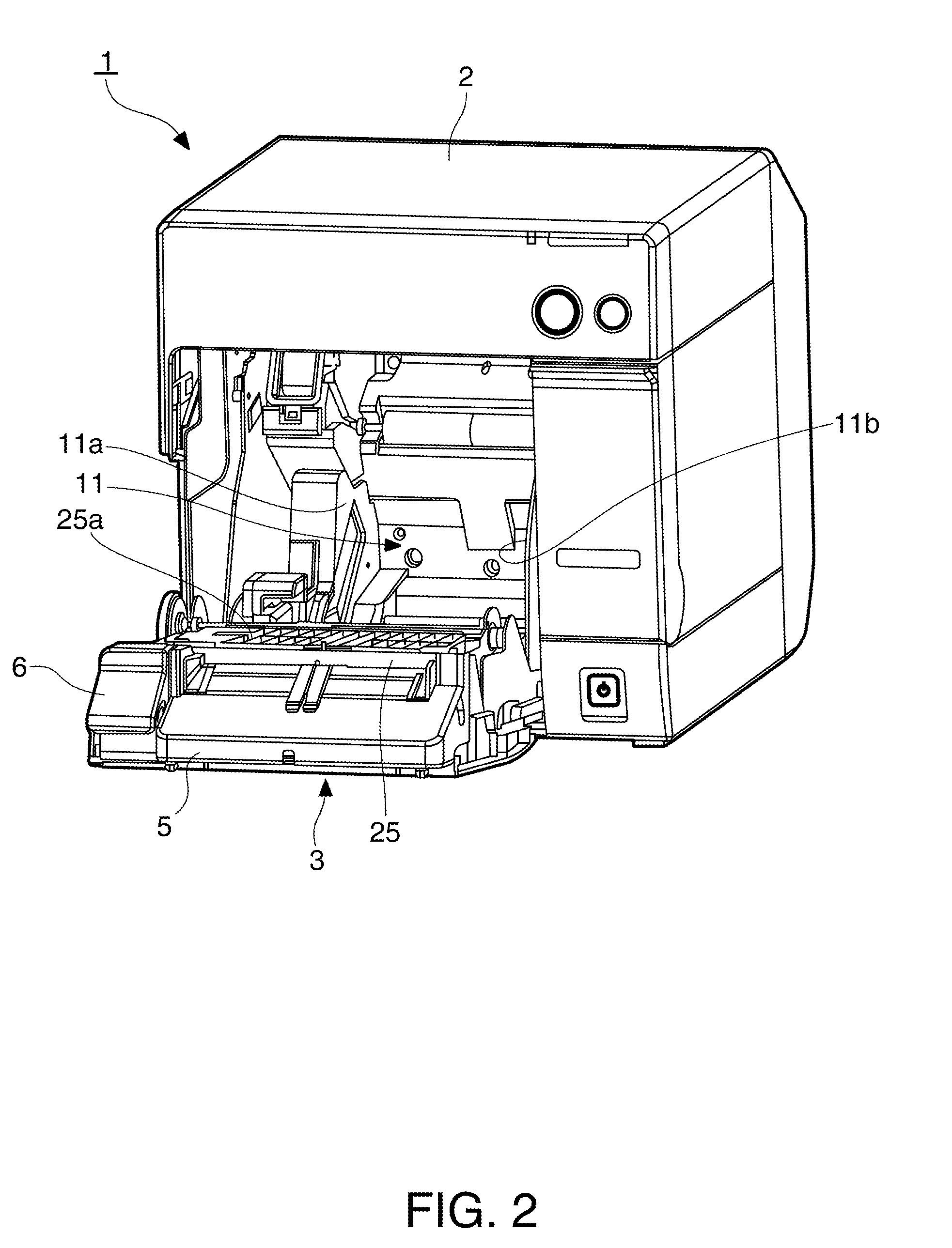 Vacuum platen mechanism and fluid droplet discharge device