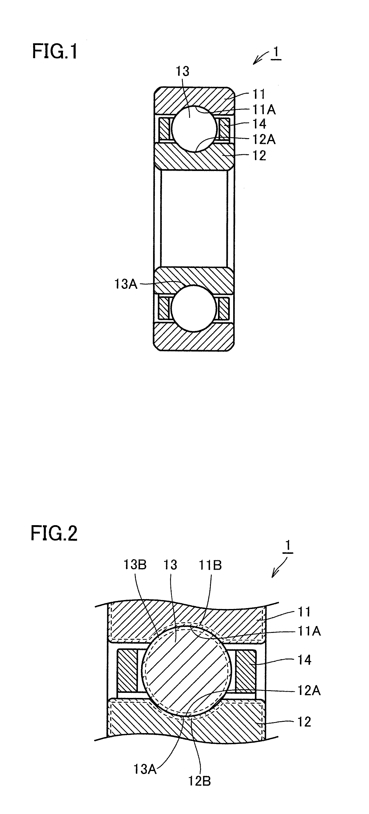 Mechanical component and rolling bearing