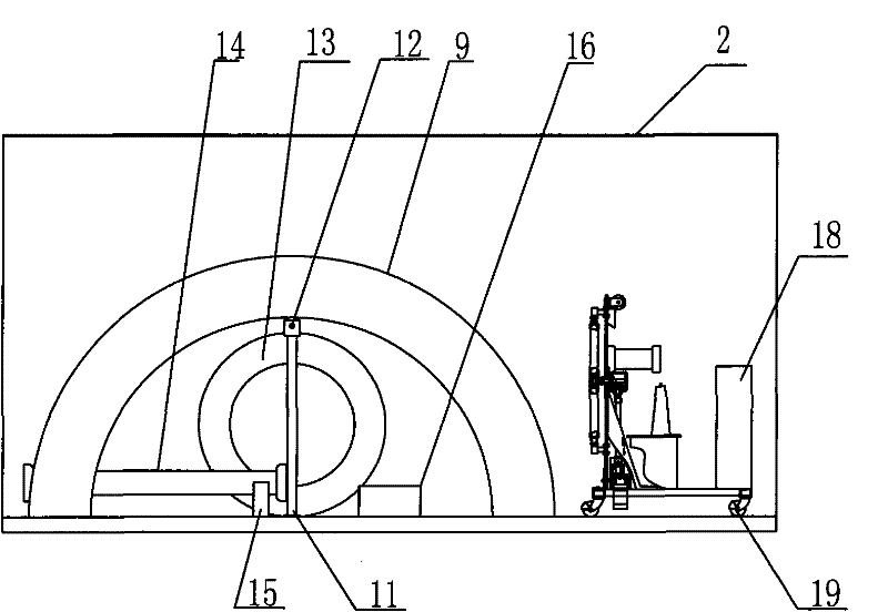 Storage and transportation equipment for outdoor type removable impulse voltage generator