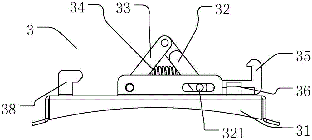 Connecting assembly and water heater