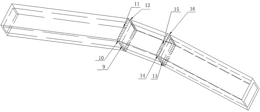 Fiber laser welding method for liquid crystal display bracket