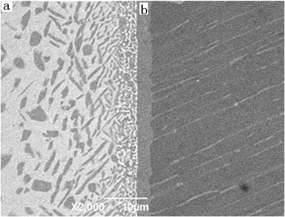 Diffusion connection method for TiAl alloy and Ti2AlNb alloy