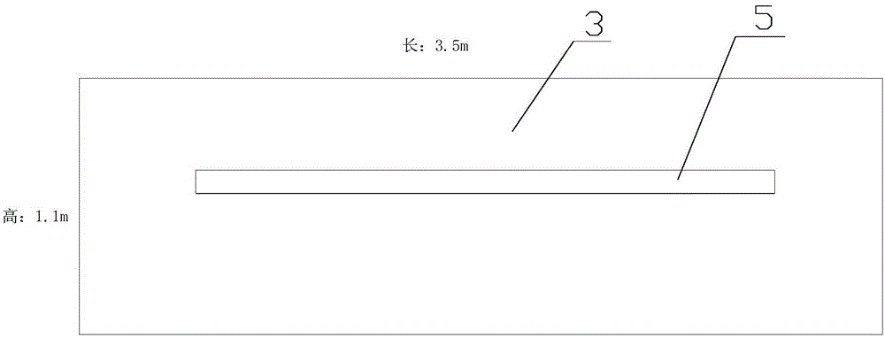 Real-time dynamic monitoring test device for water regimen of mining working surface and test method