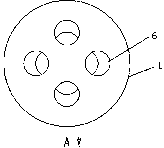 Oxygen lance nozzle with concentrated streams