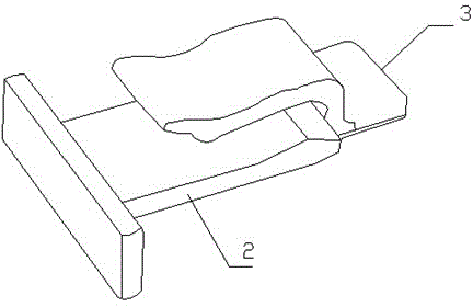 Connector applied to cupboard decorative line