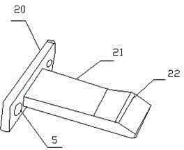 Connector applied to cupboard decorative line