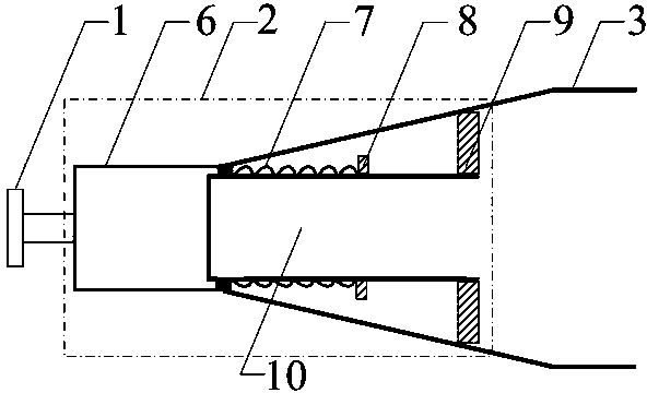 Internally-expanded clamping and positioning device for pancreas and jejunum anastomosis