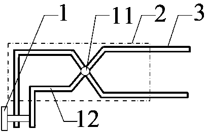 Internally-expanded clamping and positioning device for pancreas and jejunum anastomosis