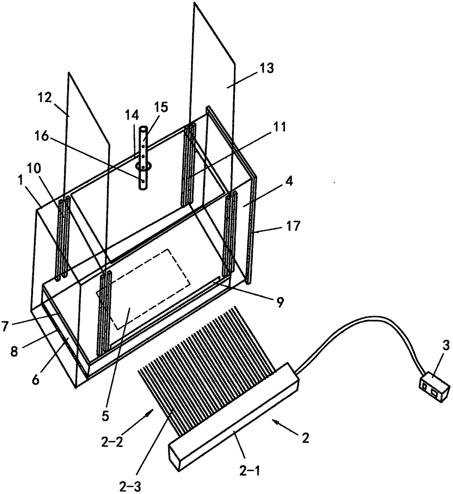 Novel device for collecting bee venom in batches