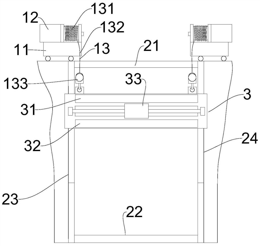 River levee slope protection sliding formwork device