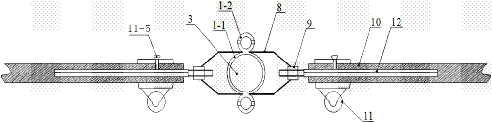 Acoustic sensor for monitoring rock burst