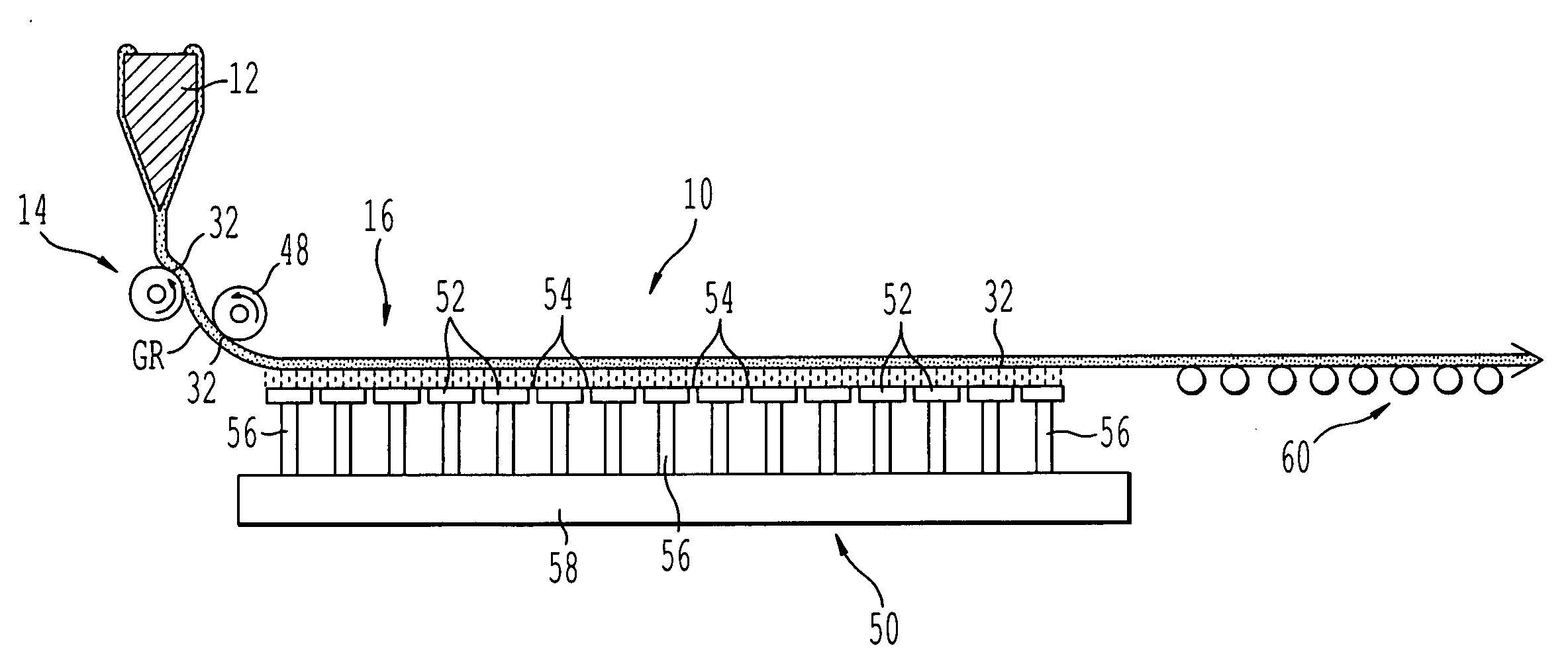 Apparatus for manufacturing sheet glass