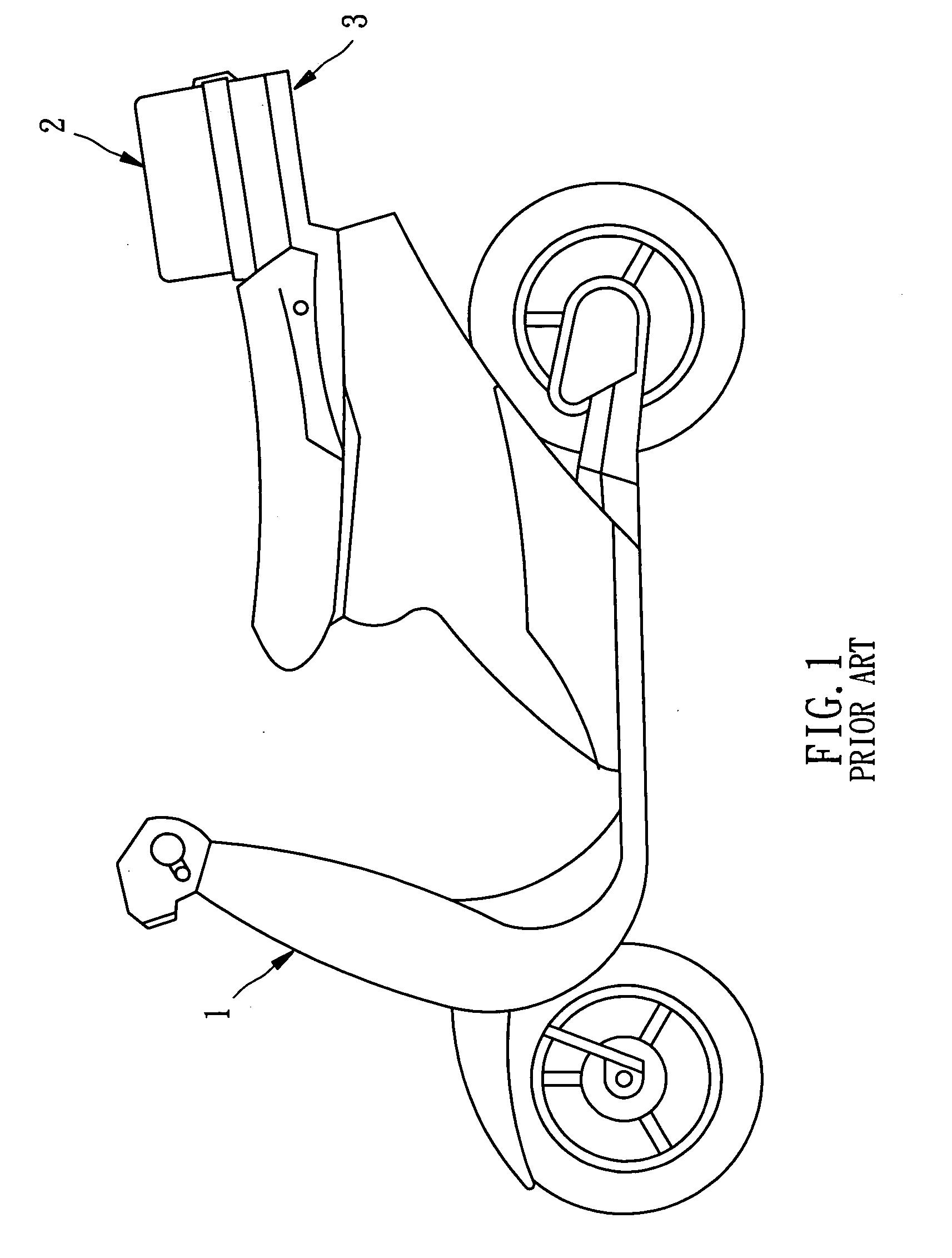 Storage box assembly for motorcycle