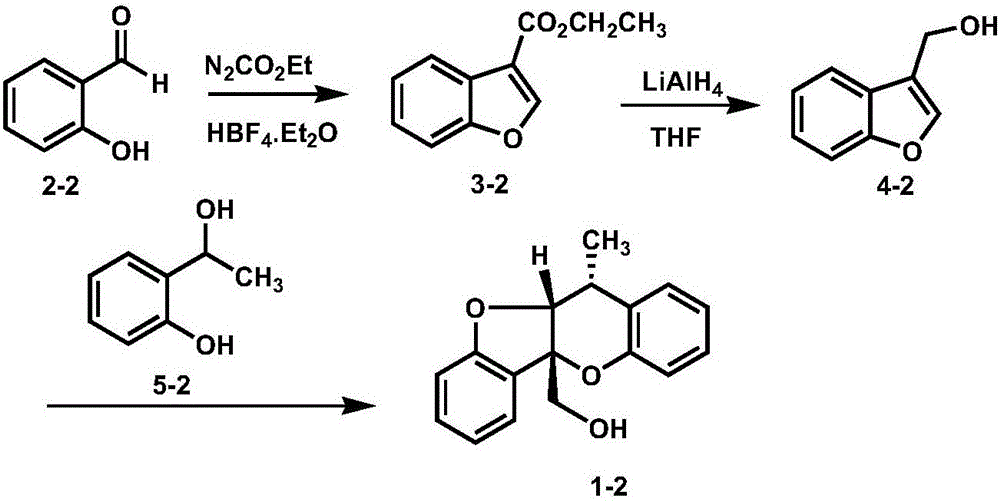 Synthetic method of paeonia veitchii lynch alcohol and structural analogue thereof