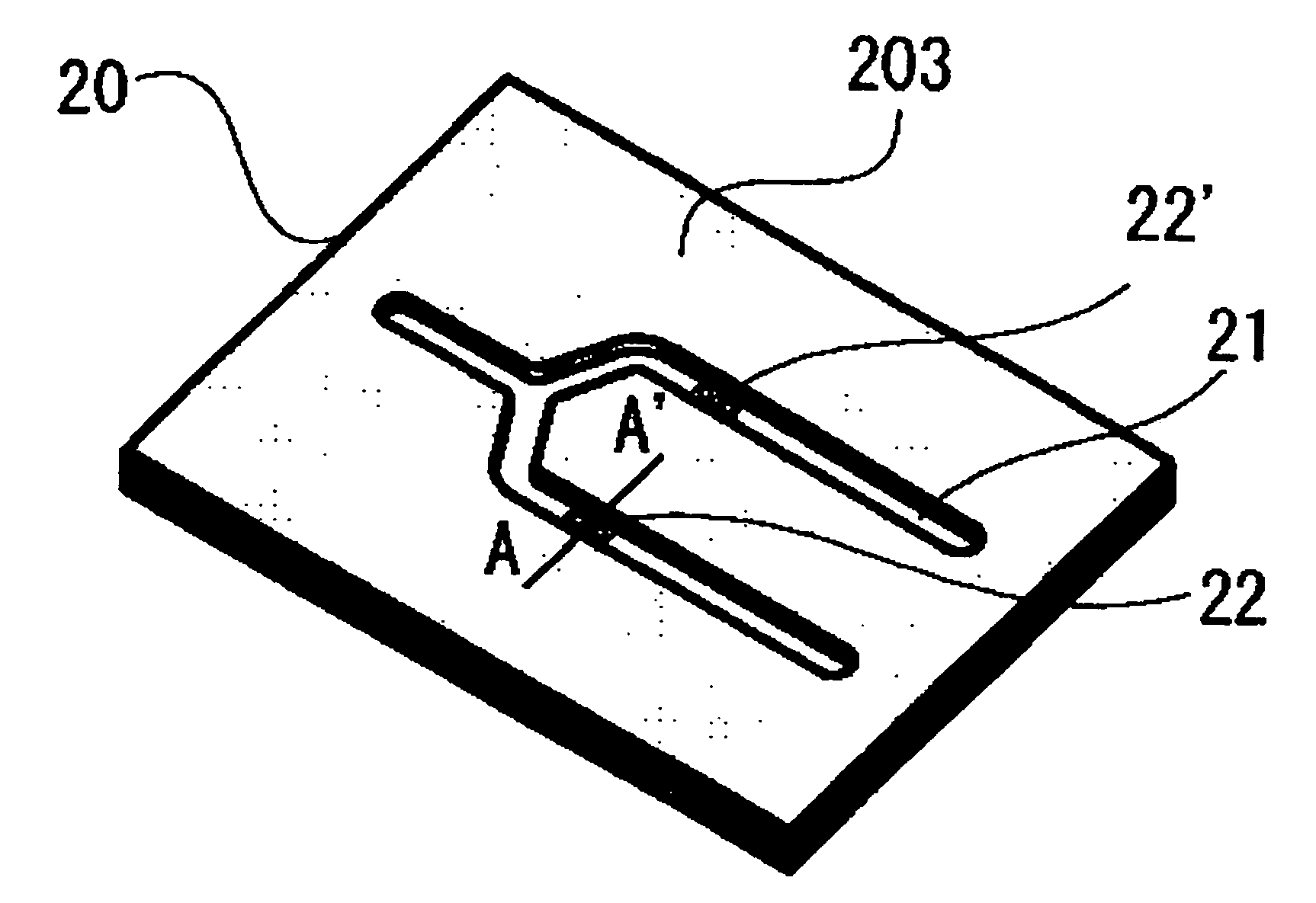 Chips, and apparatus and method for reaction analysis