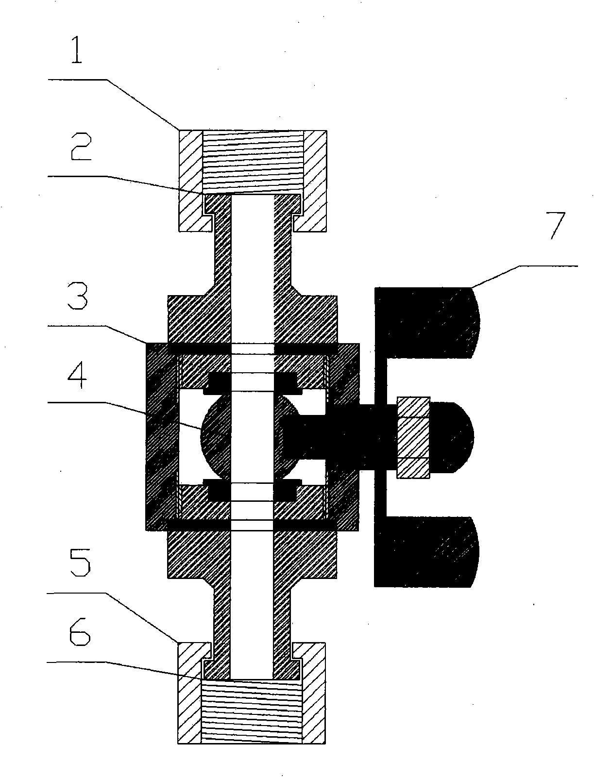 Double-end universal fast mounting instrument valve