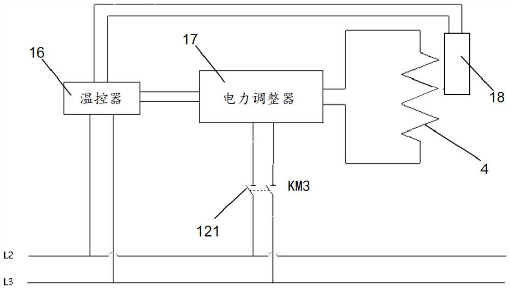 Annealing device and working method thereof