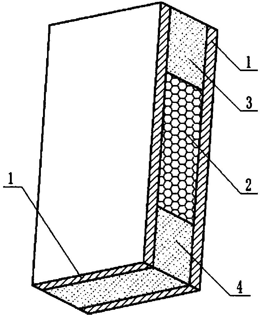 Heat-preserving fire-proof plate