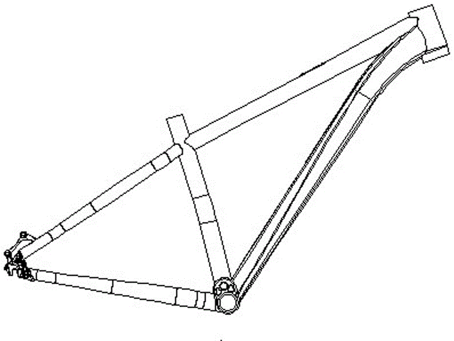 Frame specification conversion structure