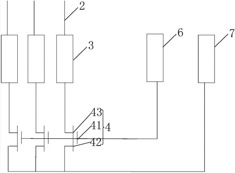 Touch control display panel and touch control display device