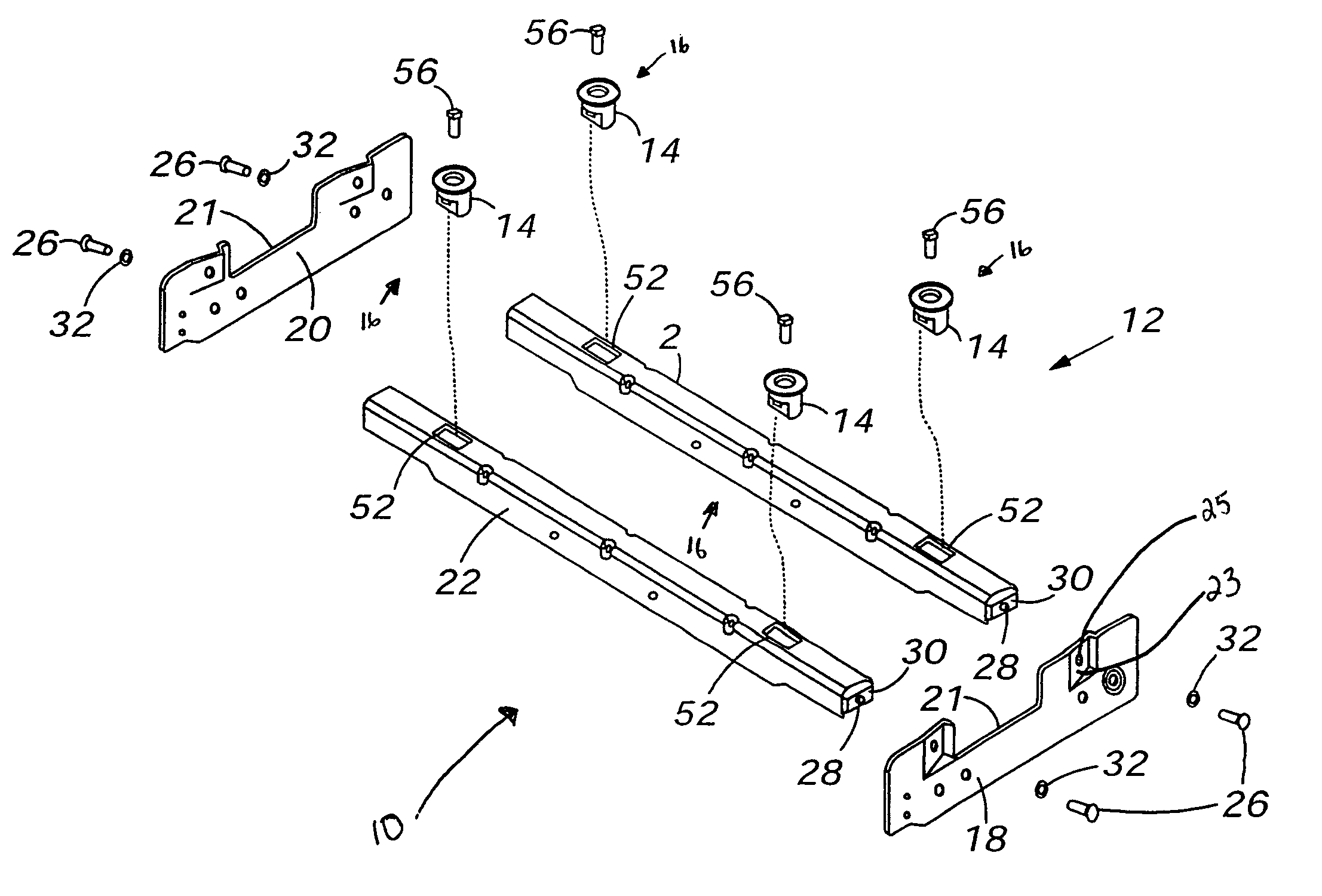 Vehicle accessory mounting system