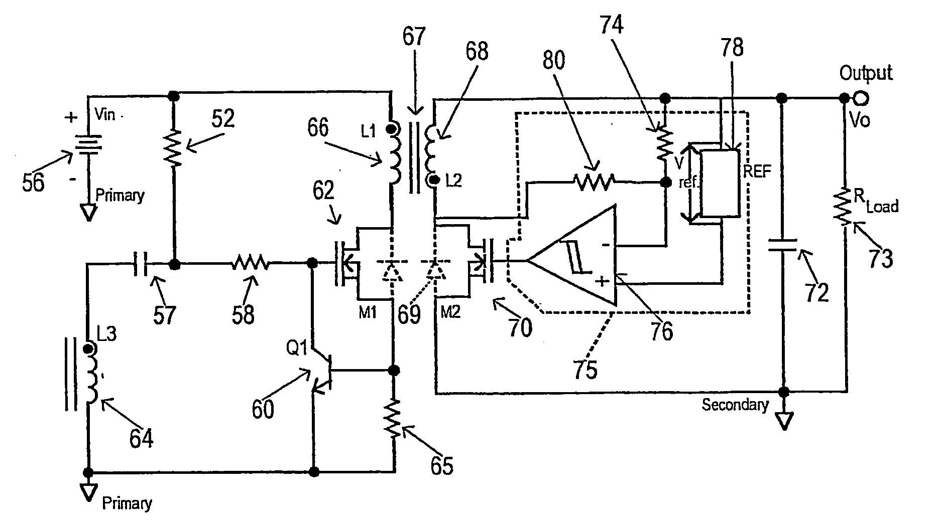 Soft switching high efficiency flyback converter