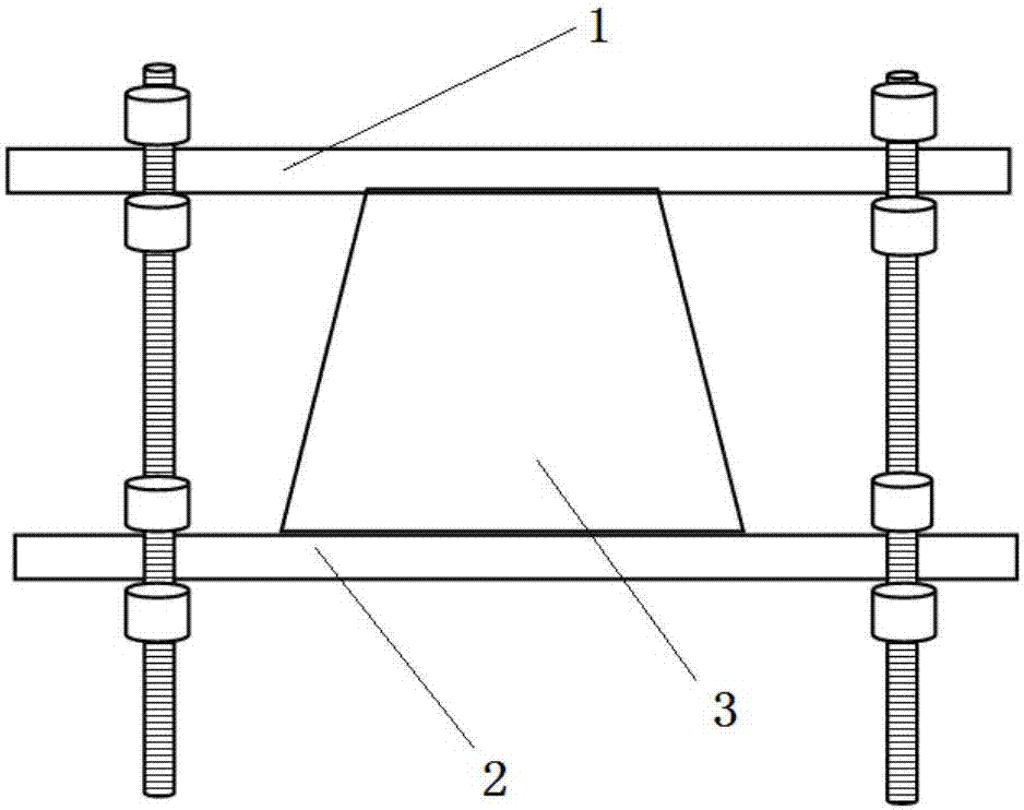 Three-dimensional cell gradient mechanics loading experiment platform based on tissue specific shape