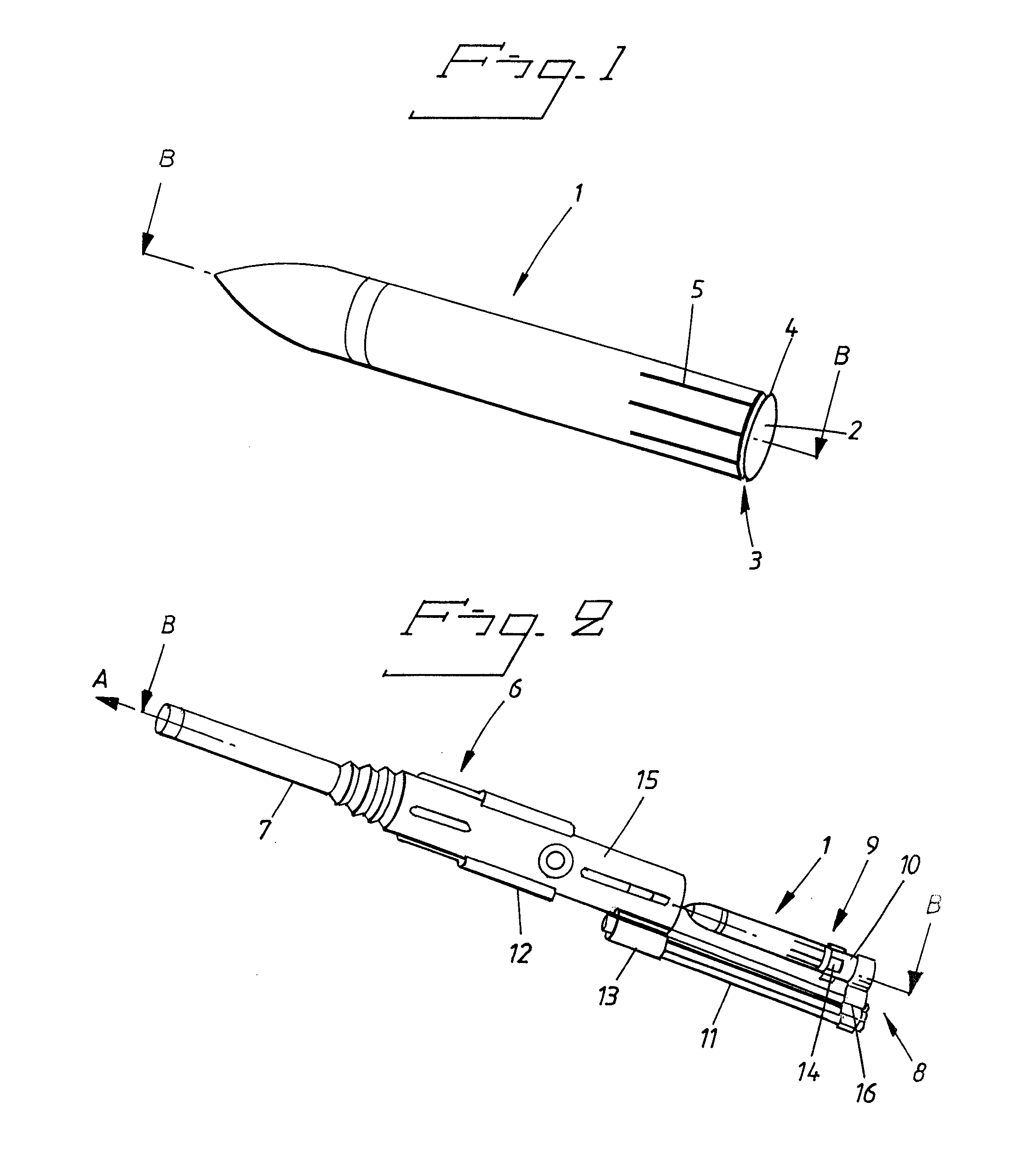 Shell designed for securing in a mortar and mortar designed for such a shell